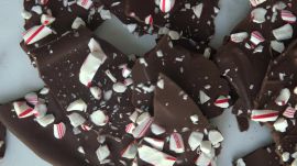 How to Make 3-Ingredient Dark Chocolate Peppermint Bark