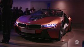 CES 2016: BMW's i8 concept autonomous vehicle