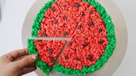How to Make Watermelon Rice Krispies