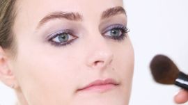 Makeup Tutorial: Shimmery, Navy Smoky Eyes