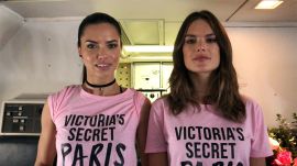 Victoria’s Secret Angels Present Airline Safety with Adriana Lima, Alessandra Ambrosio, and More