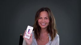 Chrissy Teigen Shows Us What's On Her Phone 