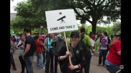 Scenes from the Science March - Austin, TX | Ars Technica