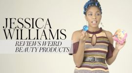 Jessica Williams Reviews Weird Beauty Products