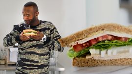 Comedian James Davis Makes a Hood-Adjacent Turkey Sandwich