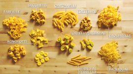 How to Make 29 Handmade Pasta Shapes With 4 Types of Dough