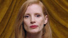 Jessica Chastain Twitches Her Nose Like "Bewitched"