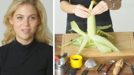 50 People Try to Shuck Corn | Basic Skills Challenge