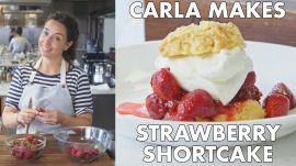 Carla Makes Strawberry Shortcake