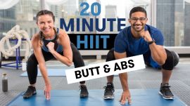 20-Minute HIIT Butt & Abs Workout
