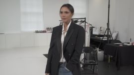 Behind the Scenes With Victoria Beckham Before Her 10th-Anniversary Show in London