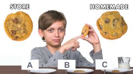 Kids Try Store-Bought vs Homemade Cookies