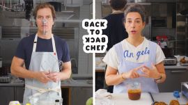 Michael Shannon Tries to Keep Up With a Professional Chef 