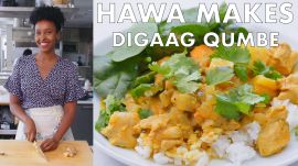 Hawa Makes Digaag Qumbe (Somali Stew)