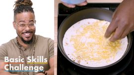 50 People Try to Make a Quesadilla 