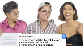 Kristen Stewart, Naomi Scott, and Ella Balinska Answer the Web's Most Searched Questions
