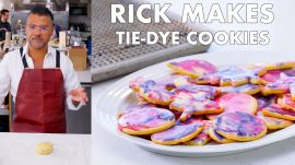 Rick Makes Tie-Dye Cookies