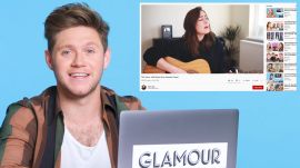 Niall Horan Watches Fan Covers on YouTube 