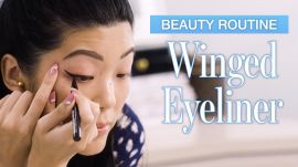 Allure Editor's Winged Eyeliner Tutorial In Real Time (3 Looks)