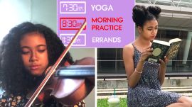 Teen Violinist's Daily Routine 1 Week Before a Show