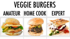 4 Levels of Veggie Burgers: Amateur to Food Scientist