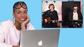Alicia Keys Watches Fan Covers on YouTube