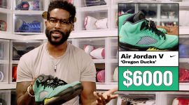Nate Burleson Shows Off His Rarest Air Jordan Sneakers & More