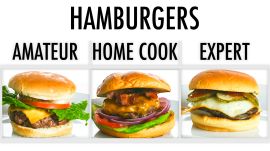 4 Levels of Hamburgers: Amateur to Food Scientist