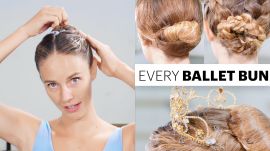 Every Ballet Hairstyle With Pro Ballerina Scout Forsythe | On Pointe 
