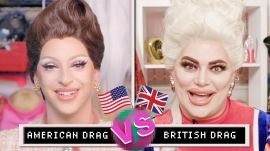Drag Queens Miz Cracker & Baga Chipz Compare American & British Drag | The World's Our Stage