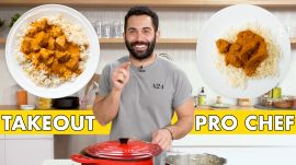 Pro Chef Tries to Make Chicken Tikka Masala Faster Than Delivery