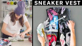 Transforming Old Sneakers into a Custom Vest (4 Step DIY)