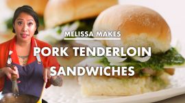 Melissa Makes Pork Tenderloin Sandwiches