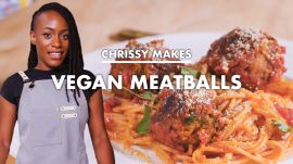 Chrissy Makes Vegan Meatballs