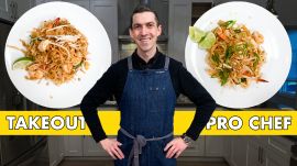 Pro Chef Tries to Make Pad Thai Faster Than Delivery
