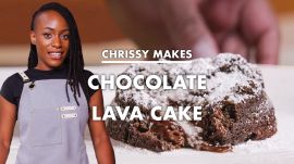 Chrissy Makes Chocolate Lava Cake