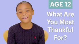 70 Men Ages 5-75: What Are You Most Thankful For?