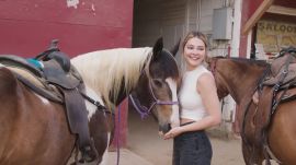 24 Hours With Madelyn Cline, From the Stables to the Hollywood Sign