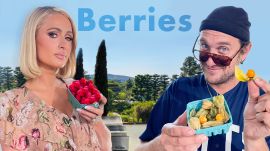 Paris Hilton & Brad Taste Berries And Make Jam