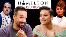 Lin-Manuel Miranda & Ariana DeBose Reunite 7 Years After Hamilton