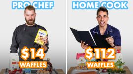 $112 vs $14 Waffles: Pro Chef & Home Cook Swap Ingredients