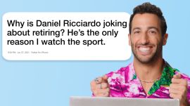 F1 Driver Daniel Ricciardo Replies to Fans on the Internet | Actually Me