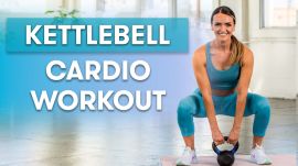 20-Minute Kettlebell Cardio Workout For Beginners