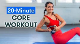 20-Minute Core Kettlebell Workout