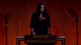 Aurora James at Glamour's Women of the Year Awards