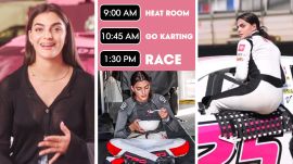23-Year-Old NASCAR Driver's Daily Routine 1 Week Before Her Races