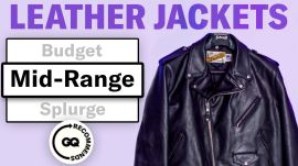 GQ Recommends Leather Jackets For Every Budget