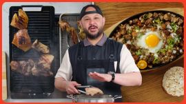How A Filipino Chef Makes Traditional Pork Sisig