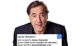 Javier Bardem Answers the Web's Most Searched Questions