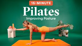 15-Minute Mat Pilates Workout for Improving Posture (No Equipment)